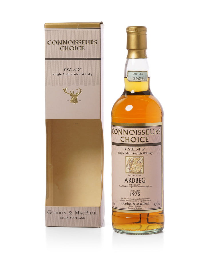Ardbeg 1975 Connoisseurs Choice Gordon & Macphail Bottled 2003 With Original Box