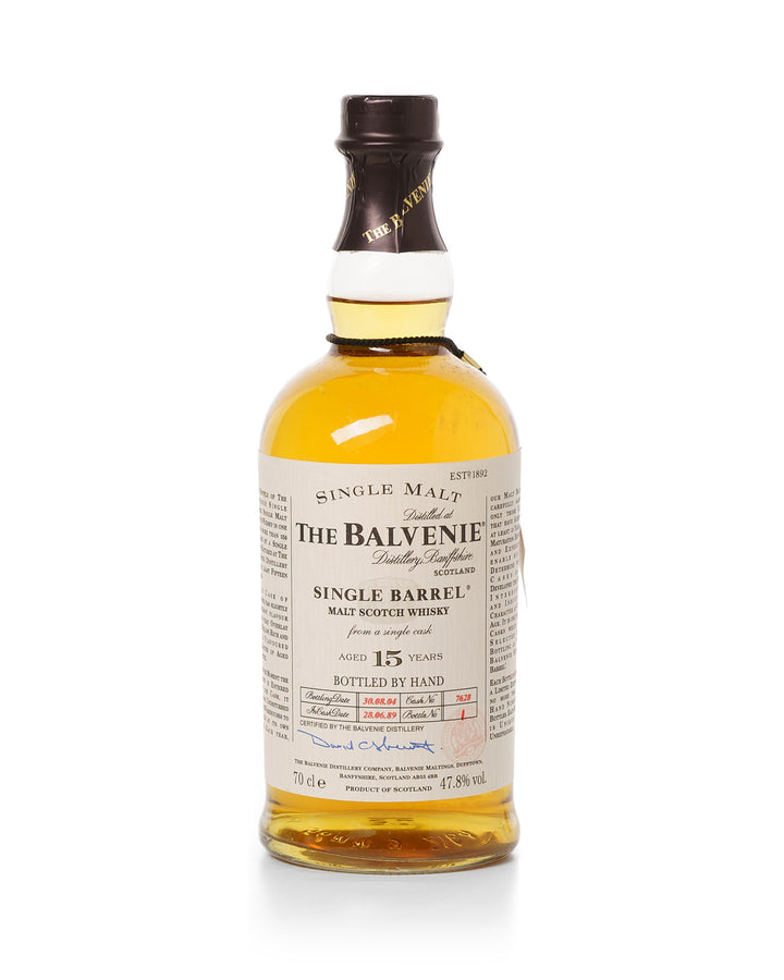 Balvenie 1989 15 Year Old Single Barrel Bottled 2004 With Original Tube