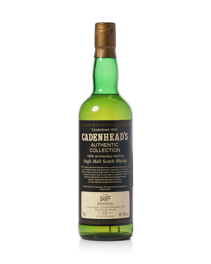 Banff 1976 15 Year Old Cadenhead's Bottled 1992