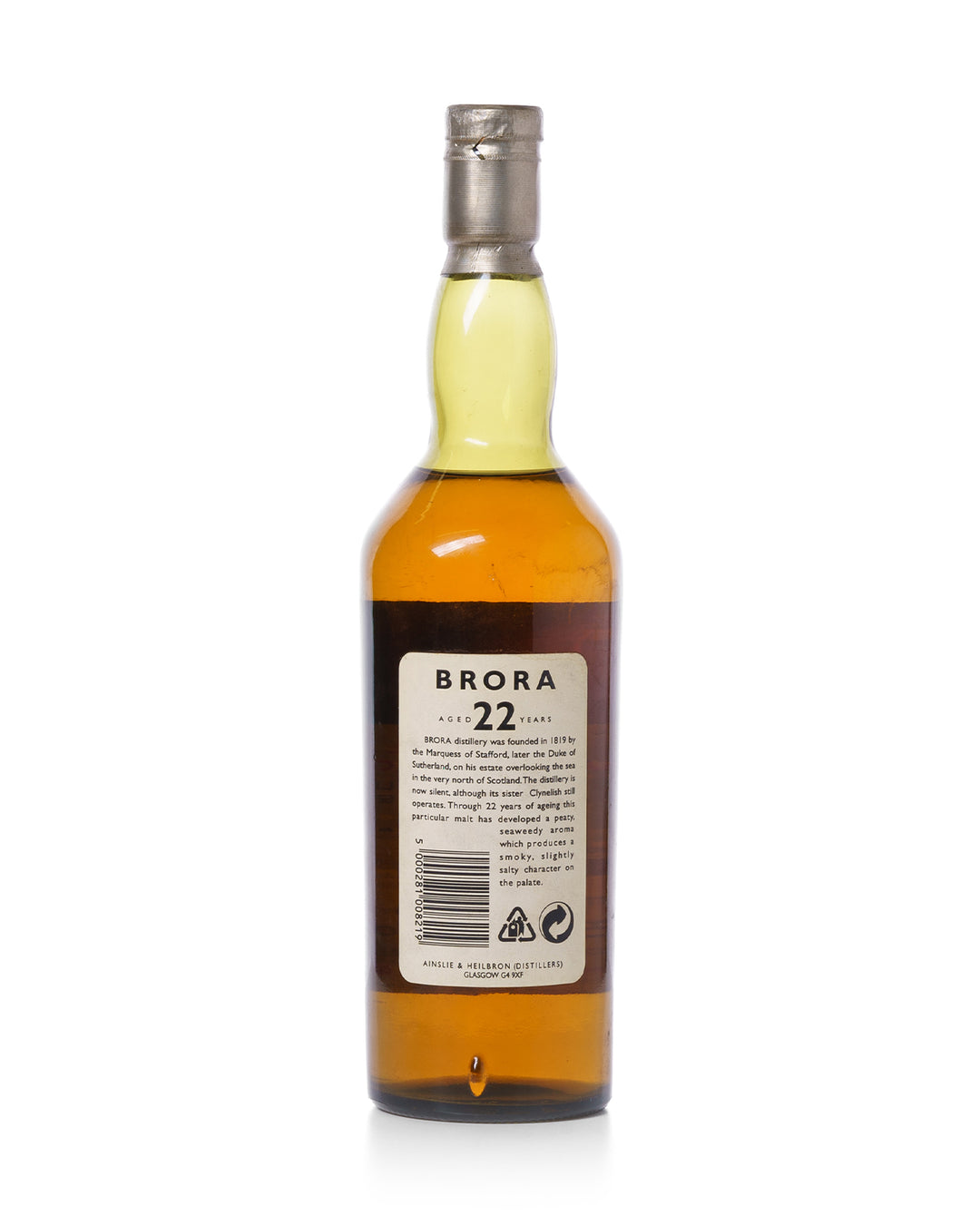 Brora 1972 22 Year Old 58.7% Rare Malts Selection Bottled 1995