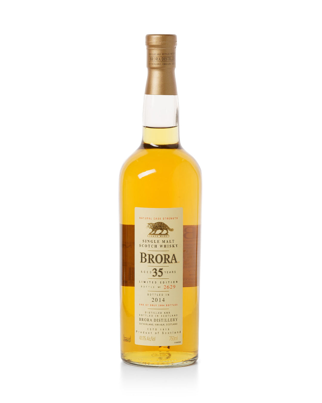 Brora 35 Year Old Special Release Bottled 2014 750ml With Original Box