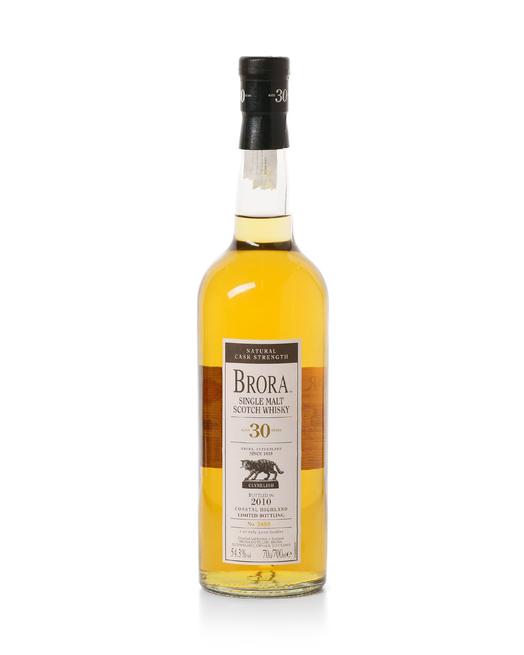 Brora 30 Year Old Special Release Bottled 2010 With Original Tube