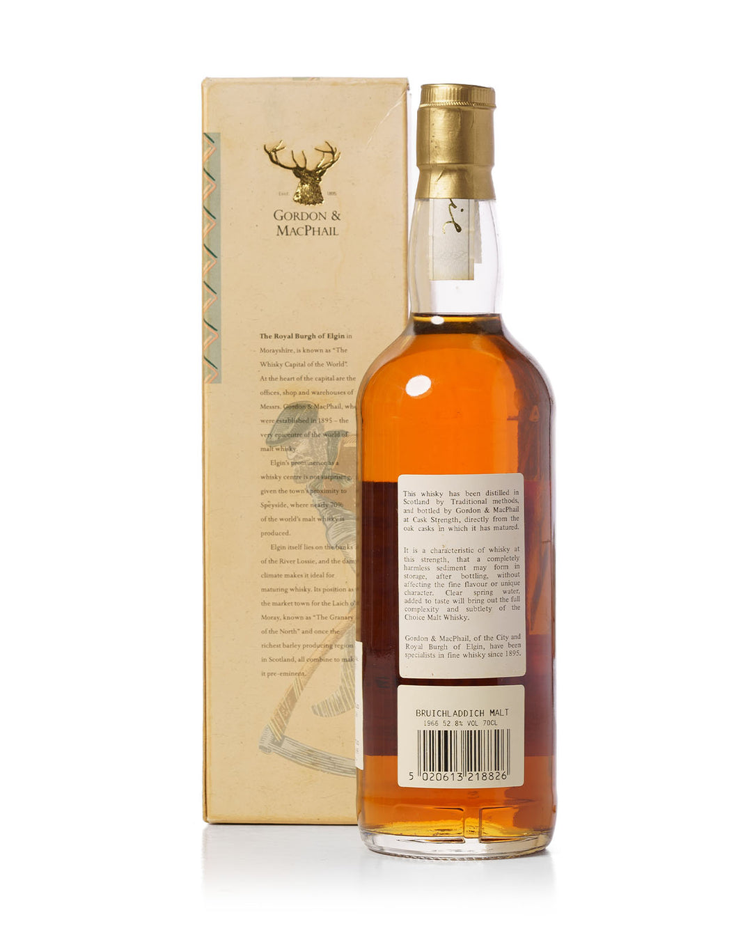 Bruichladdich 1966 Gordon & Macphail Bottled 1996 With Original Box
