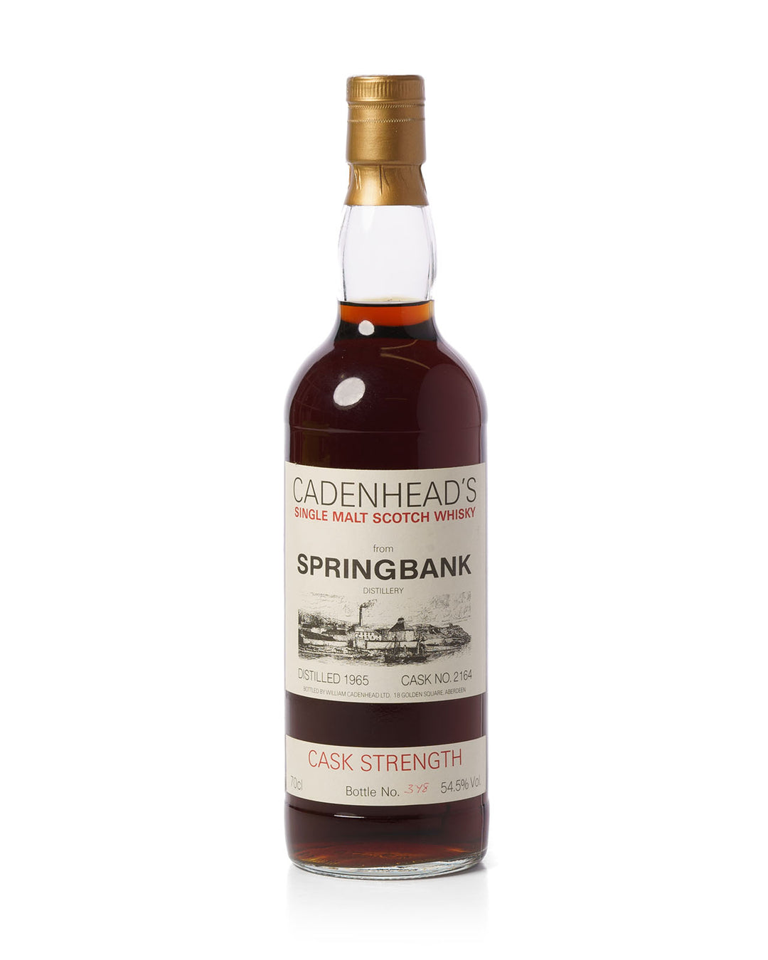 Springbank 1965 Cadenhead's Cask Strength