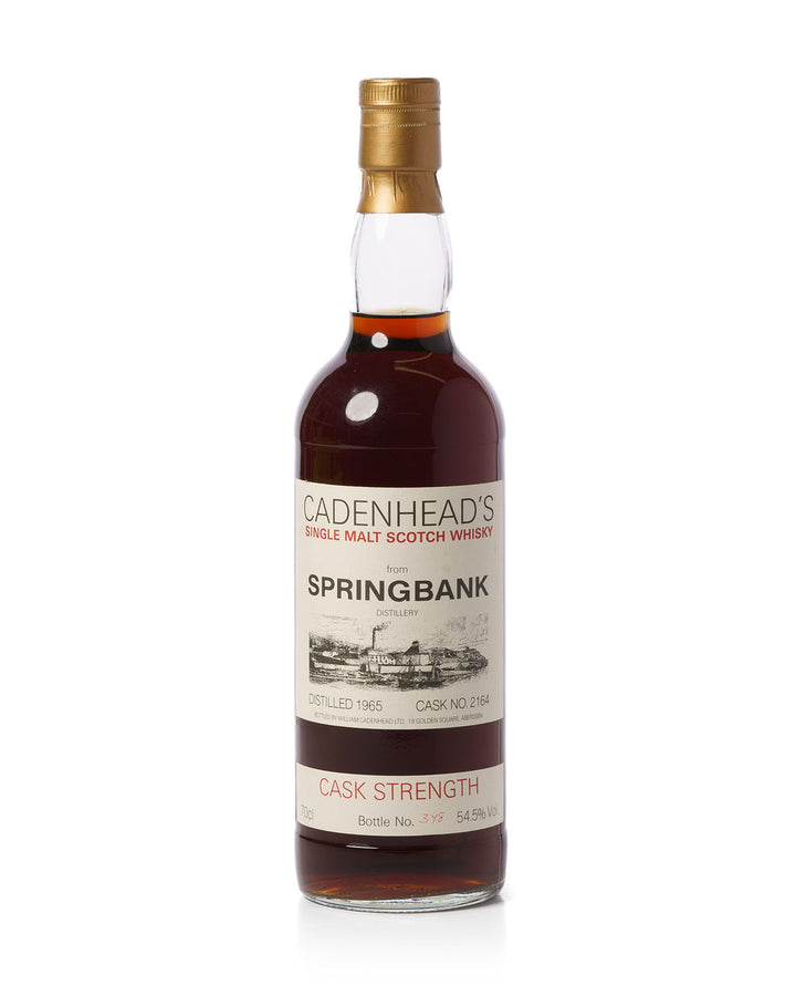 Springbank 1965 Cadenhead's Cask Strength