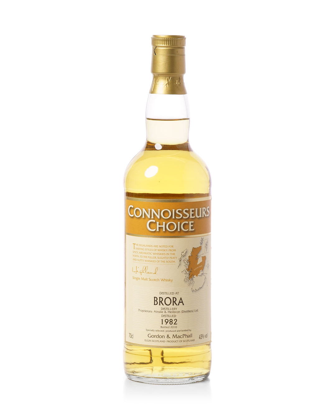 Brora 1982 28 Year Old Connoisseurs Choice Gordon & Macphail Bottled 2010 With Original Box