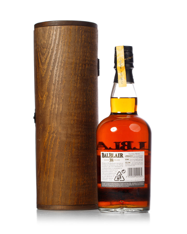 Balblair 1966 38 Year Bottled 2004 With Original Wood Tube