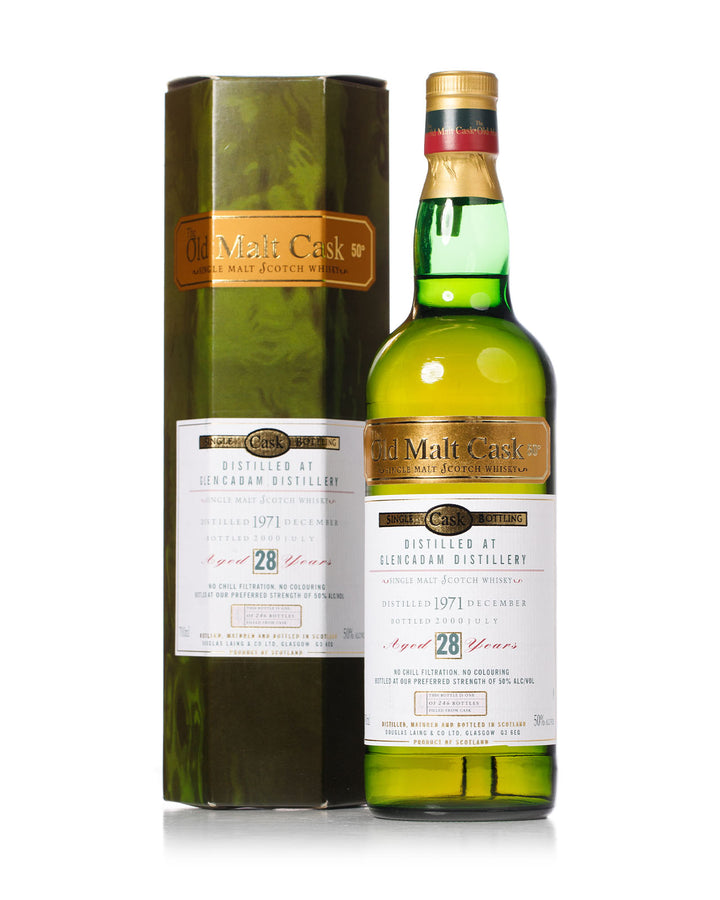 Glencadam 1971 28 Year Old Old Malt Cask Douglas Laing Bottled 2000 With Original Box