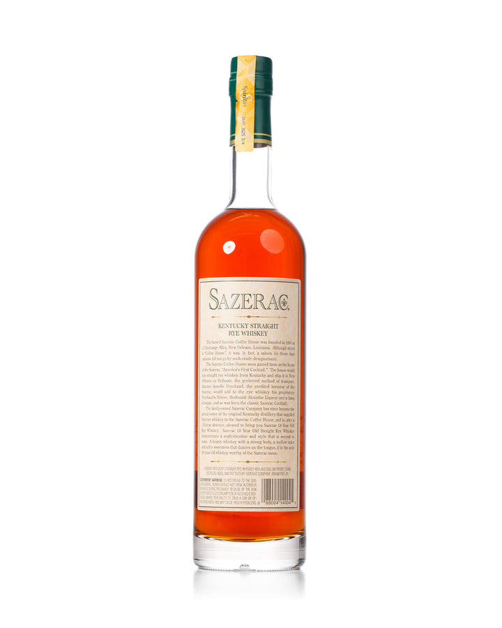 Sazerac 1984 18 Year Old Kentucky Straight Rye Bottled 2002 75cl