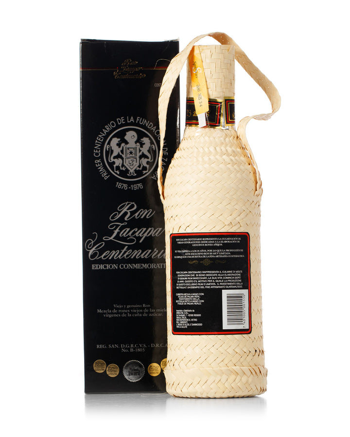 Ron Zacapa Centenario 23 Year Old Black Label Guatamalan Rum With Original Box