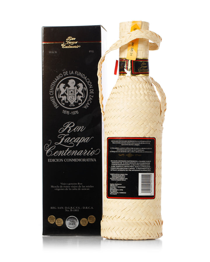 Ron Zacapa Centenario 23 Year Old Black Label Guatamalan Rum With Original Box
