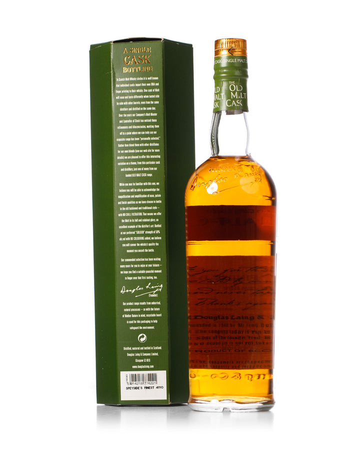 Probably Speyside's Finest 1967 41 Year Old Old Malt Cask Douglas Laing Bottled 2009 With Original Box