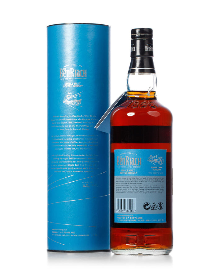 BenRiach 1976 39 Year Old Bottled 2016 With Original Tube Cask No. 5462