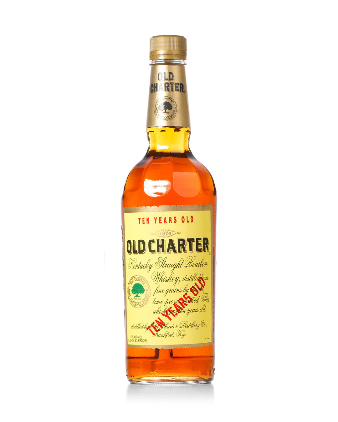 Old Charter 10 Year Old Kentucky Straight Bourbon 750ml