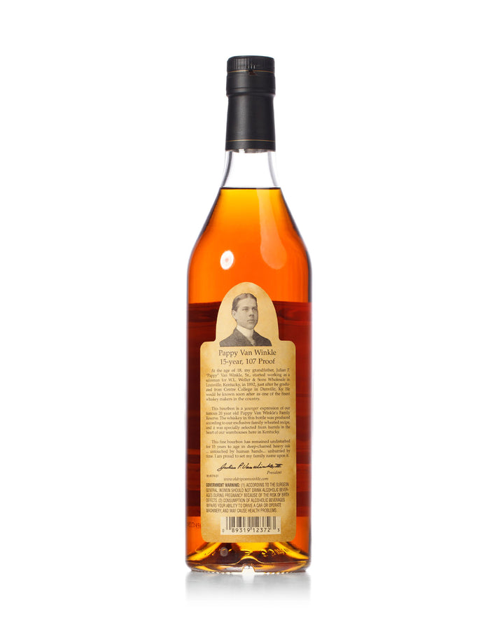 Pappy Van Winkle 15 Year Old Family Reserve