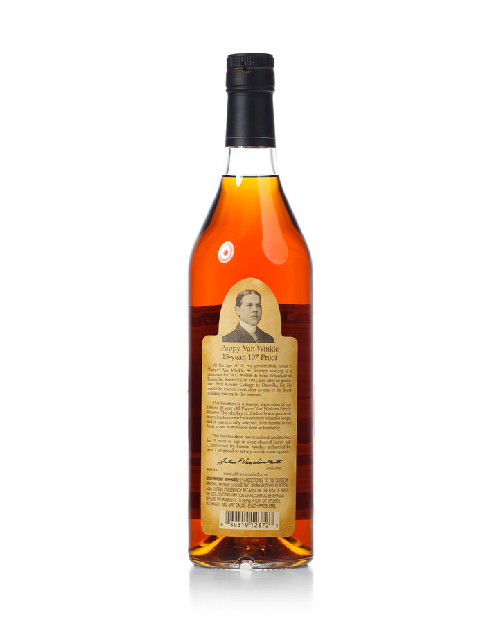 Pappy Van Winkle 15 Year Old Family Reserve