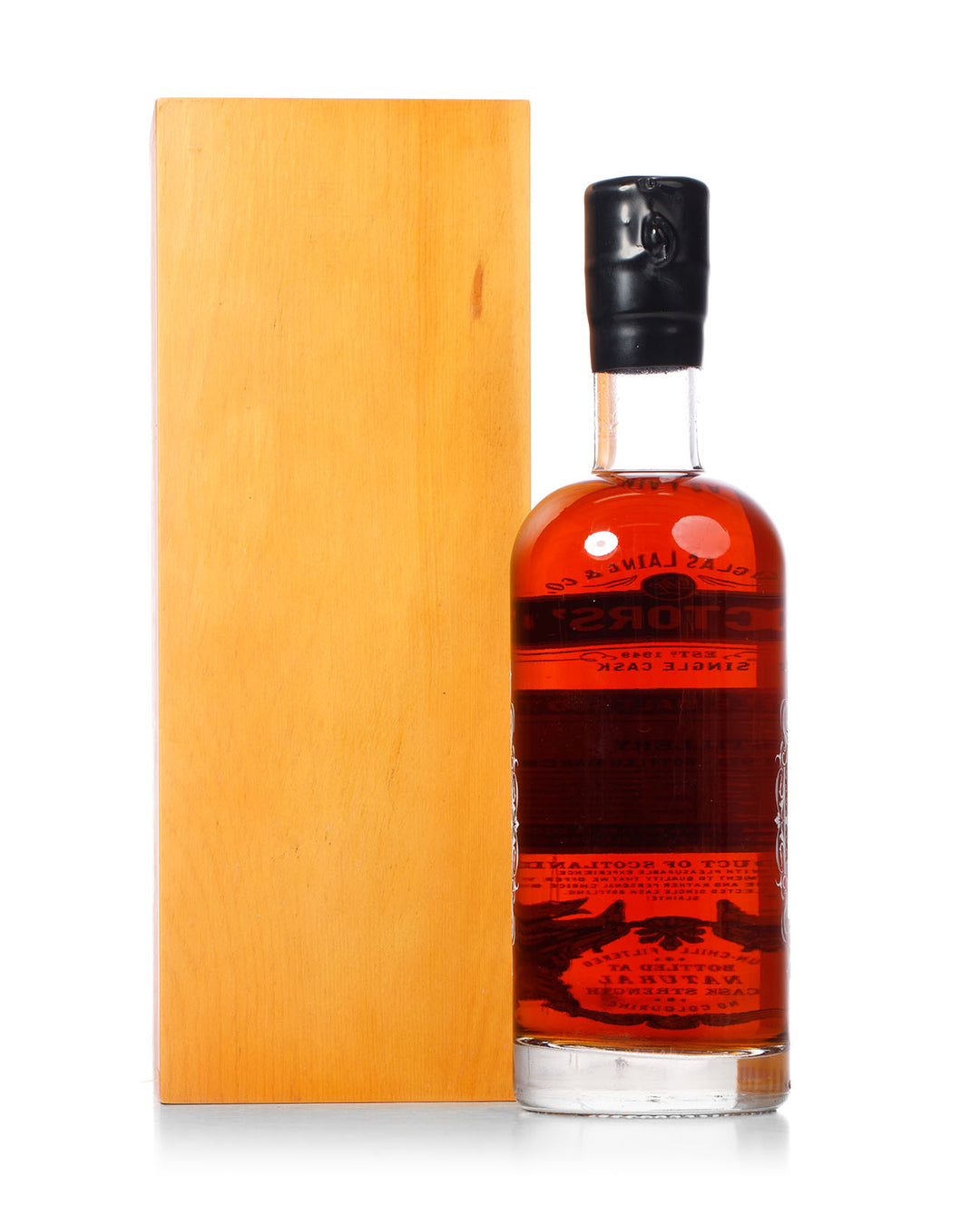 Teaninich 1973 40 Year Old Directors Cut Douglas Laing Bottled 2014 With Original Wood Box