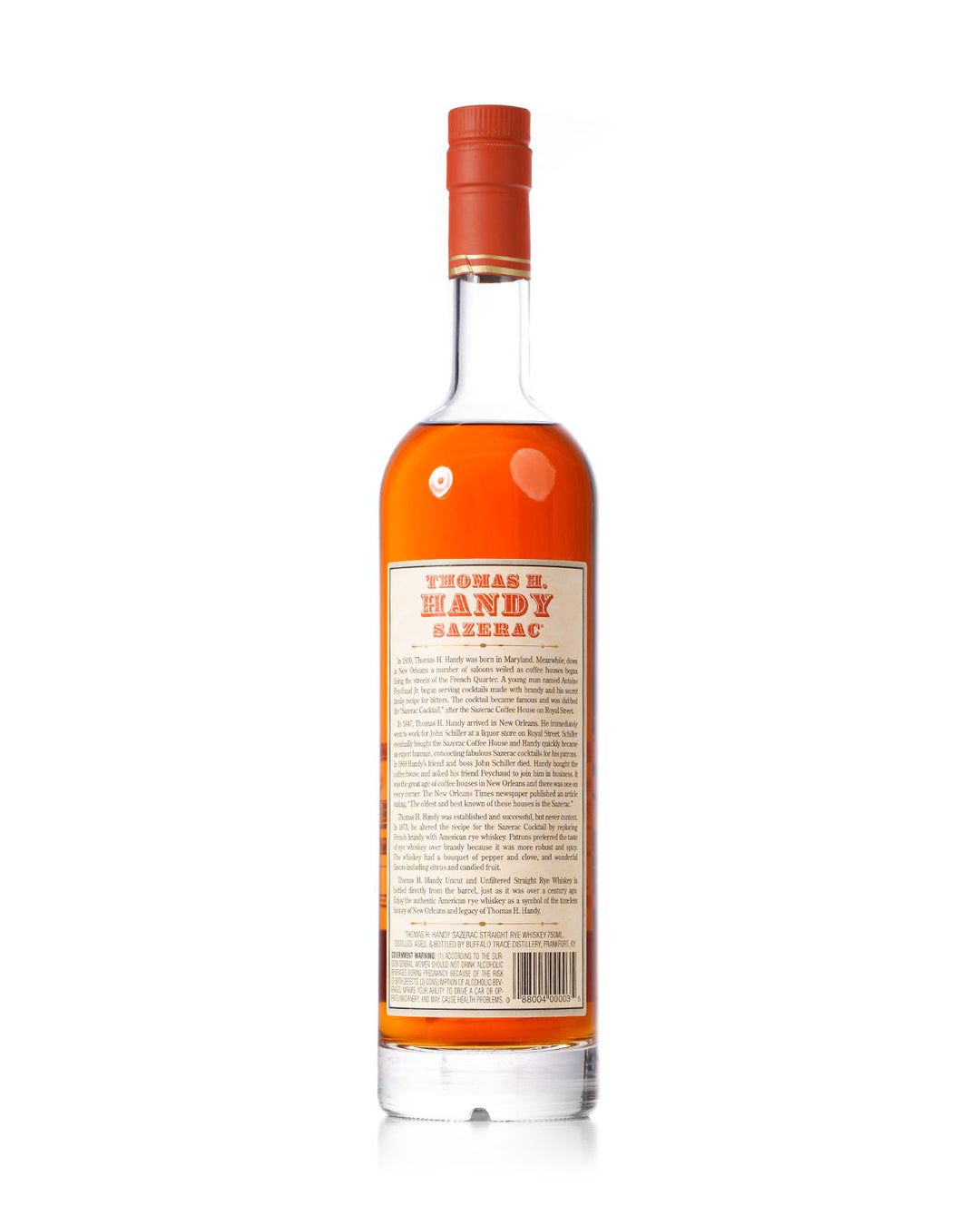 Thomas H. Handy Sazerac 2010  Kentucky Straight Rye Bottled Fall 2016 75cl