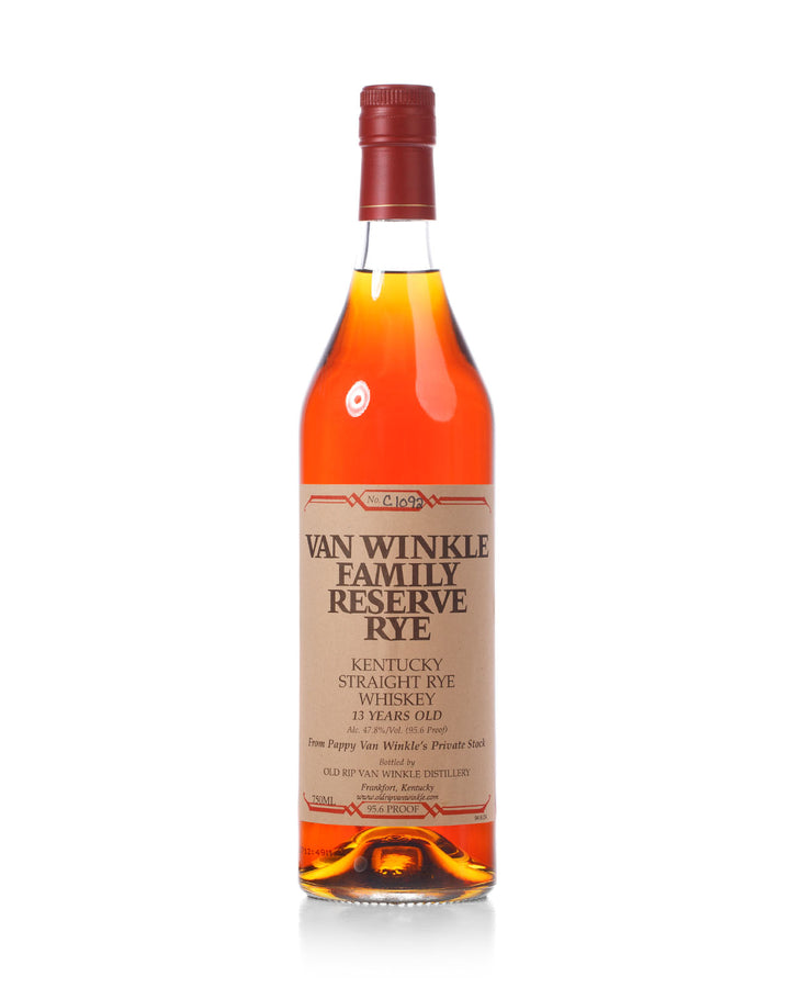 Van Winkle 13 Year Old Family Reserve No. C1092