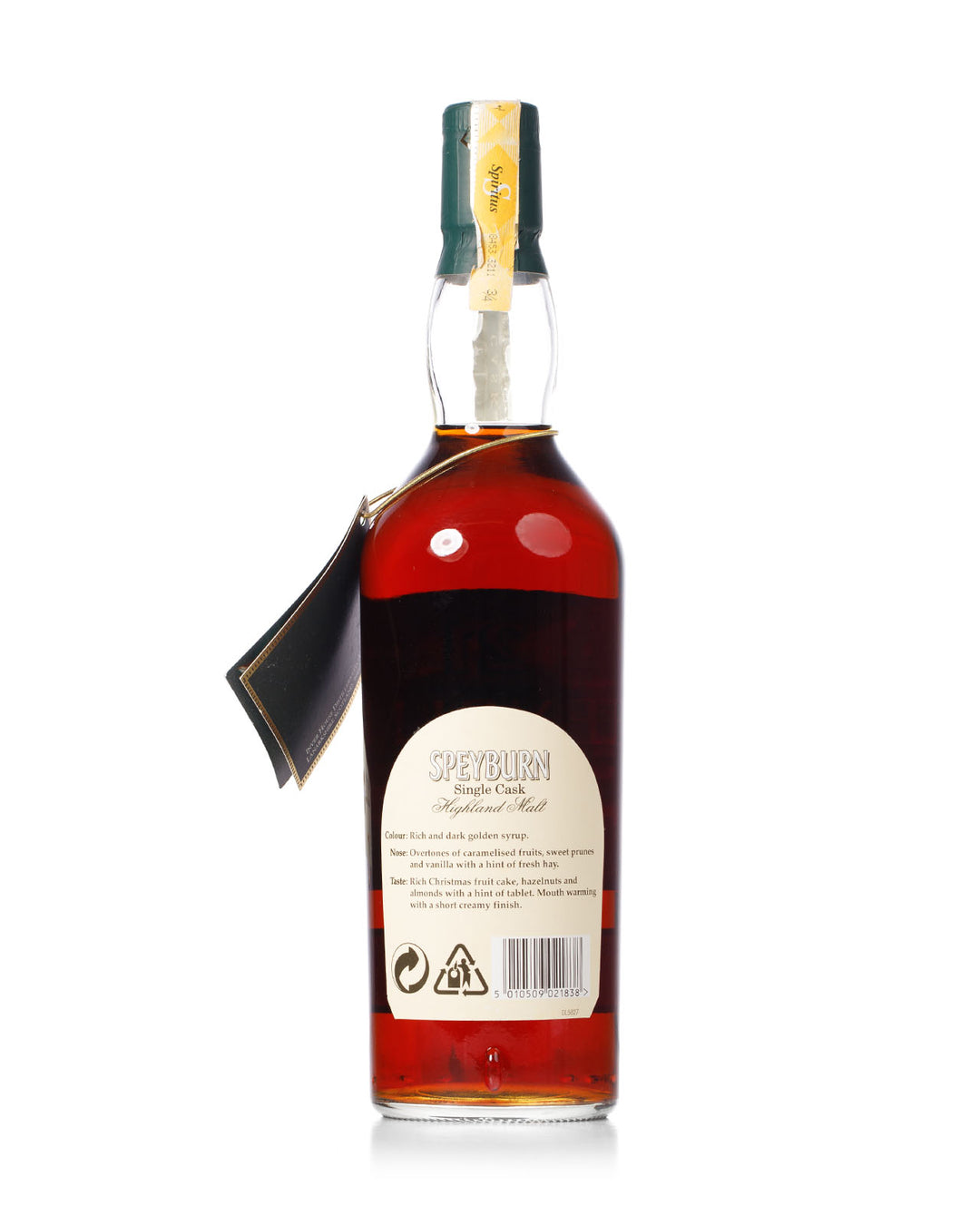 Speyburn 1979 21 Year Old Bottled 2002 Cask No. 1132
