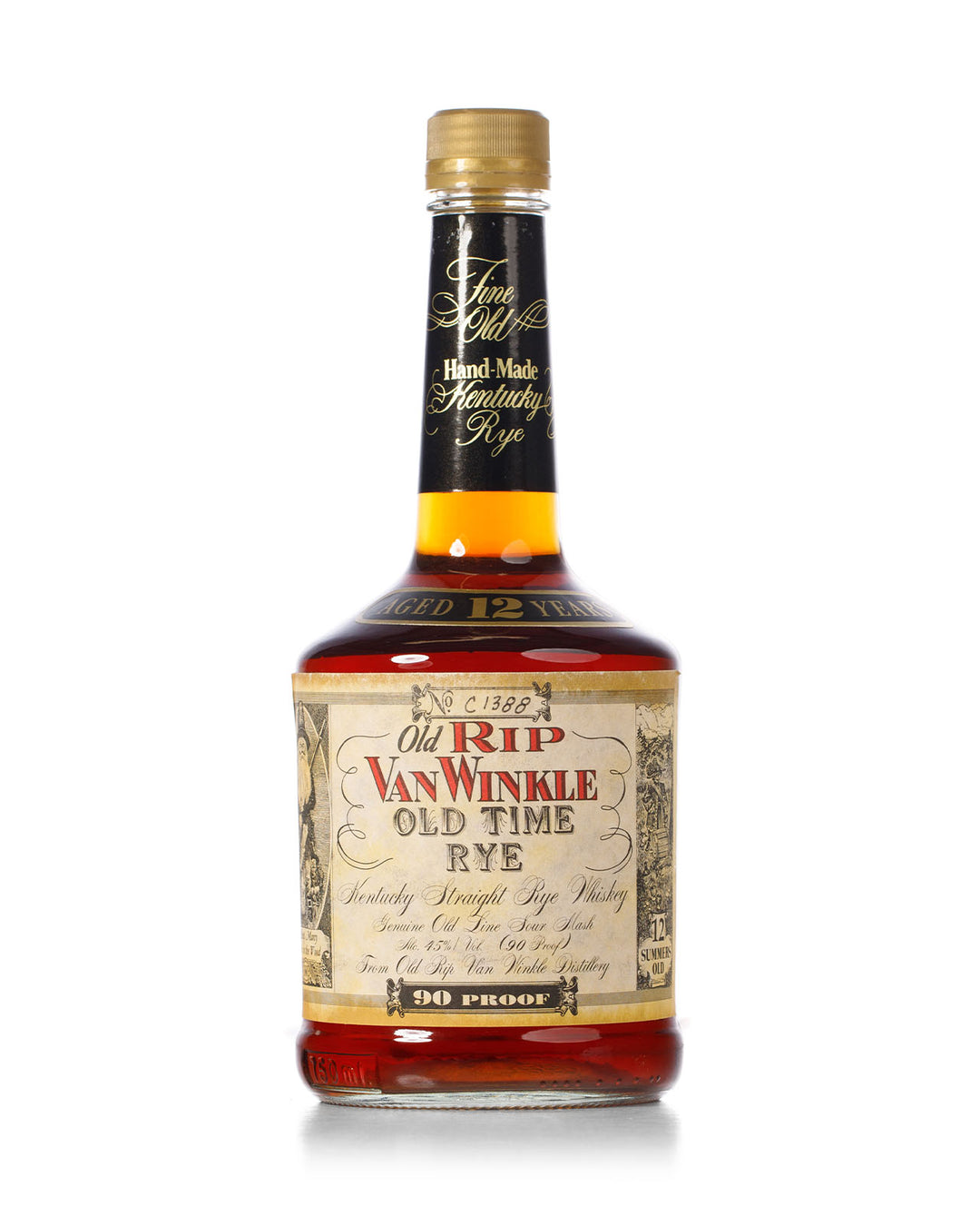 Old Rip Van Winkle 12 Year Old Old Time Rye Cask C1388