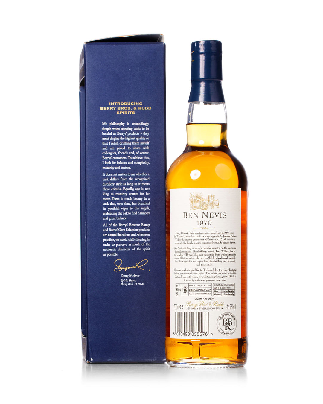 Ben Nevis 1970 43 Year Old Berry Bros & Rudd Blend Bottled 2014
