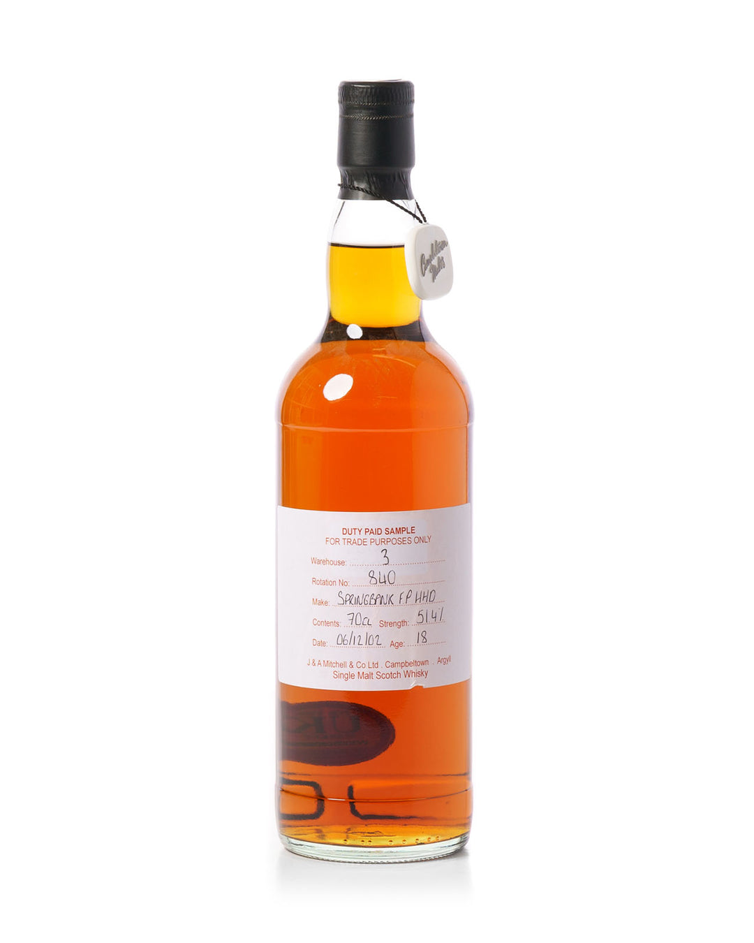 Springbank 18 Year Old Cage Bottling F P HD 840