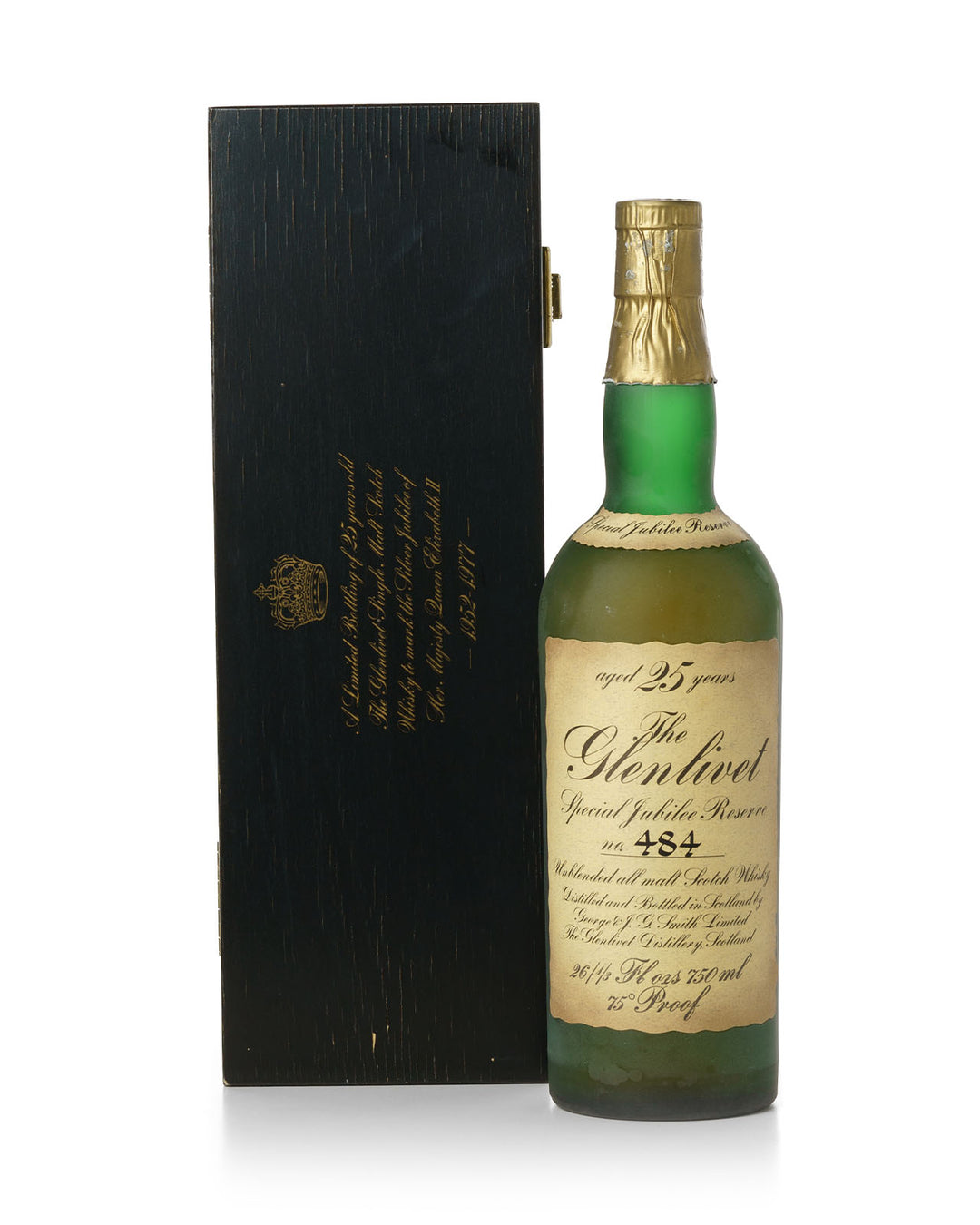Glenlivet 25 Year Old Special Jubilee Reserve With Original Box