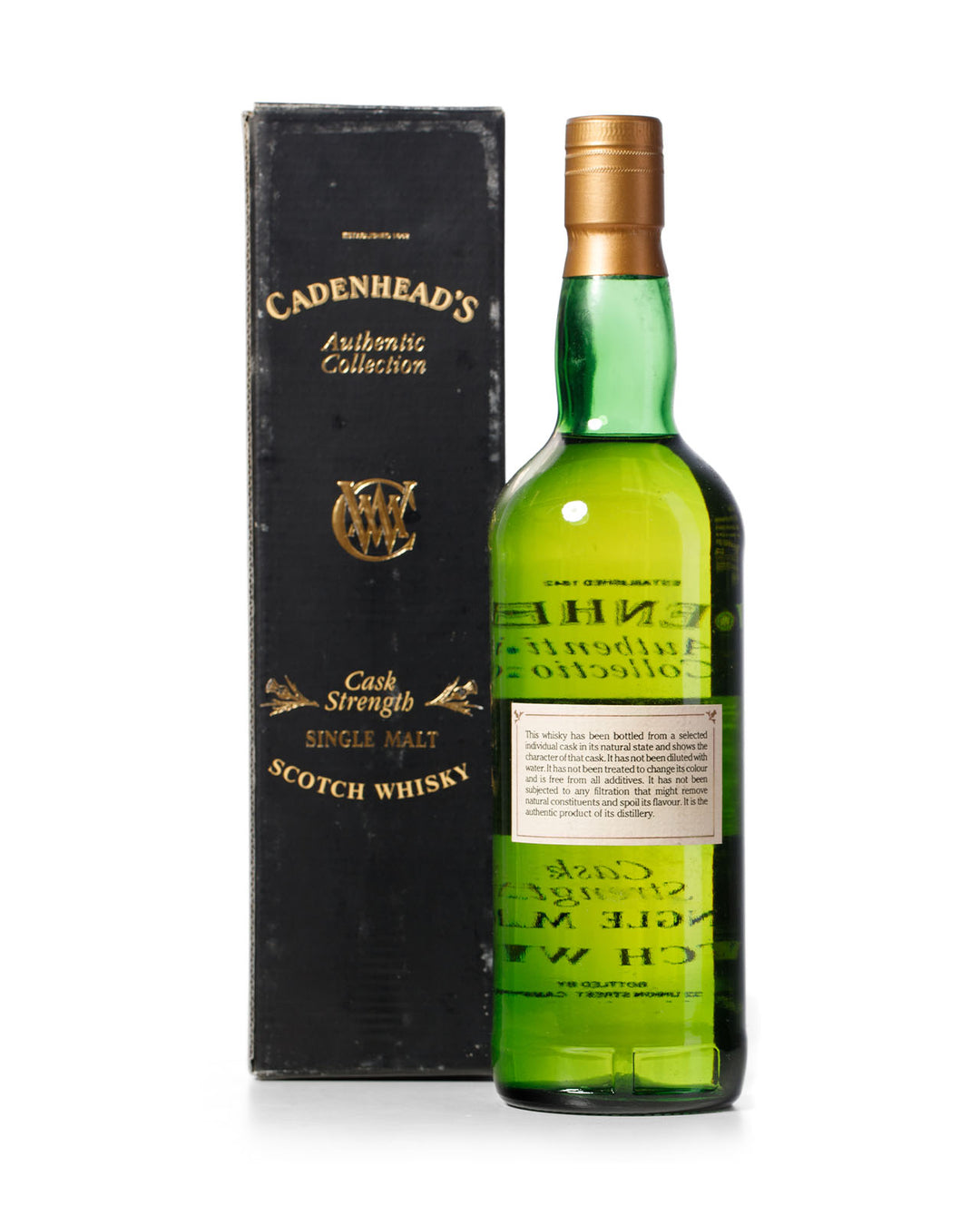 Glenglassaugh 1977 15 Year Old Cadenheads Authentic Collection Bottled 1993 With Original Box