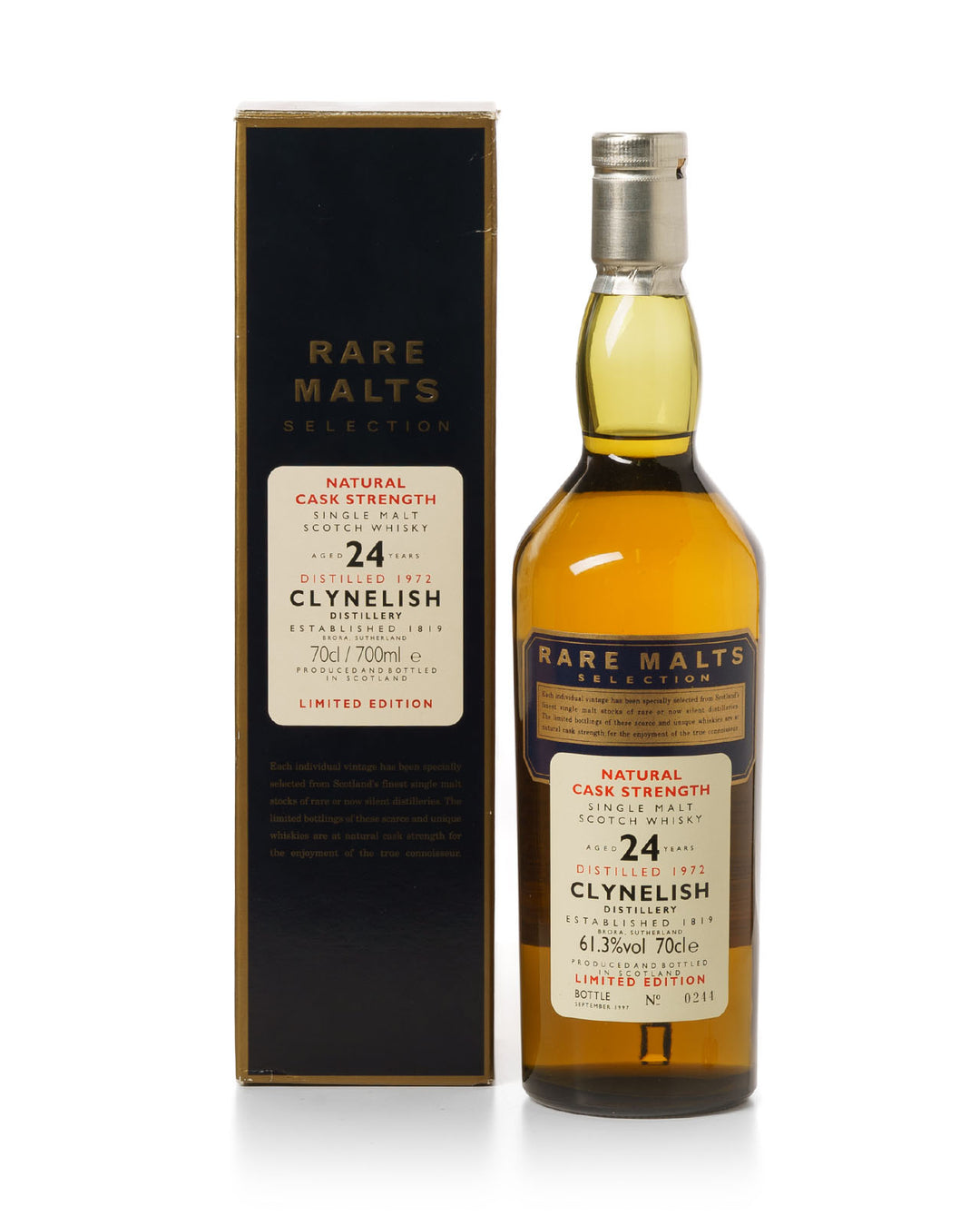 Clynelish 1972 稀有麦芽精选 24 年