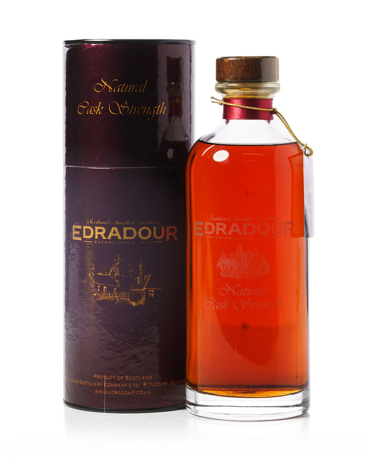 Edradour 1991 Natural Cask Strength Bottled 2005 With Original Tube