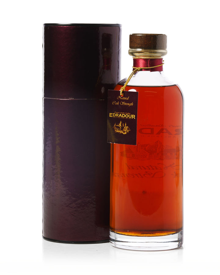 Edradour 1991 Natural Cask Strength Bottled 2005 With Original Tube