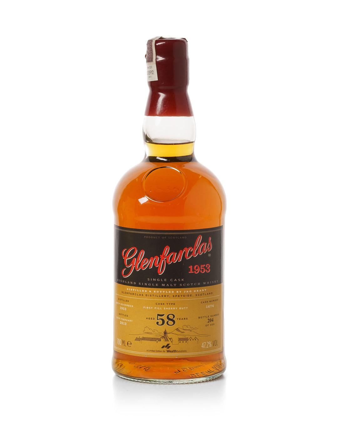 Glenfarclas 8 年陈酿 105 年份 1980 年代