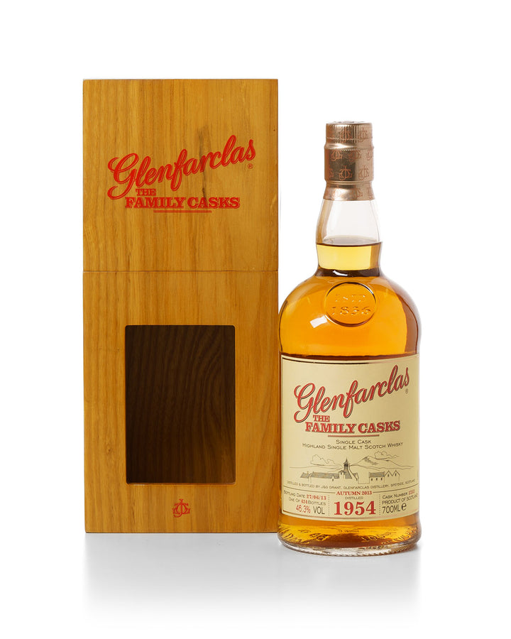 Glenfarclas 1954 Family Casks Bottled 2013 With Original Wooden Box