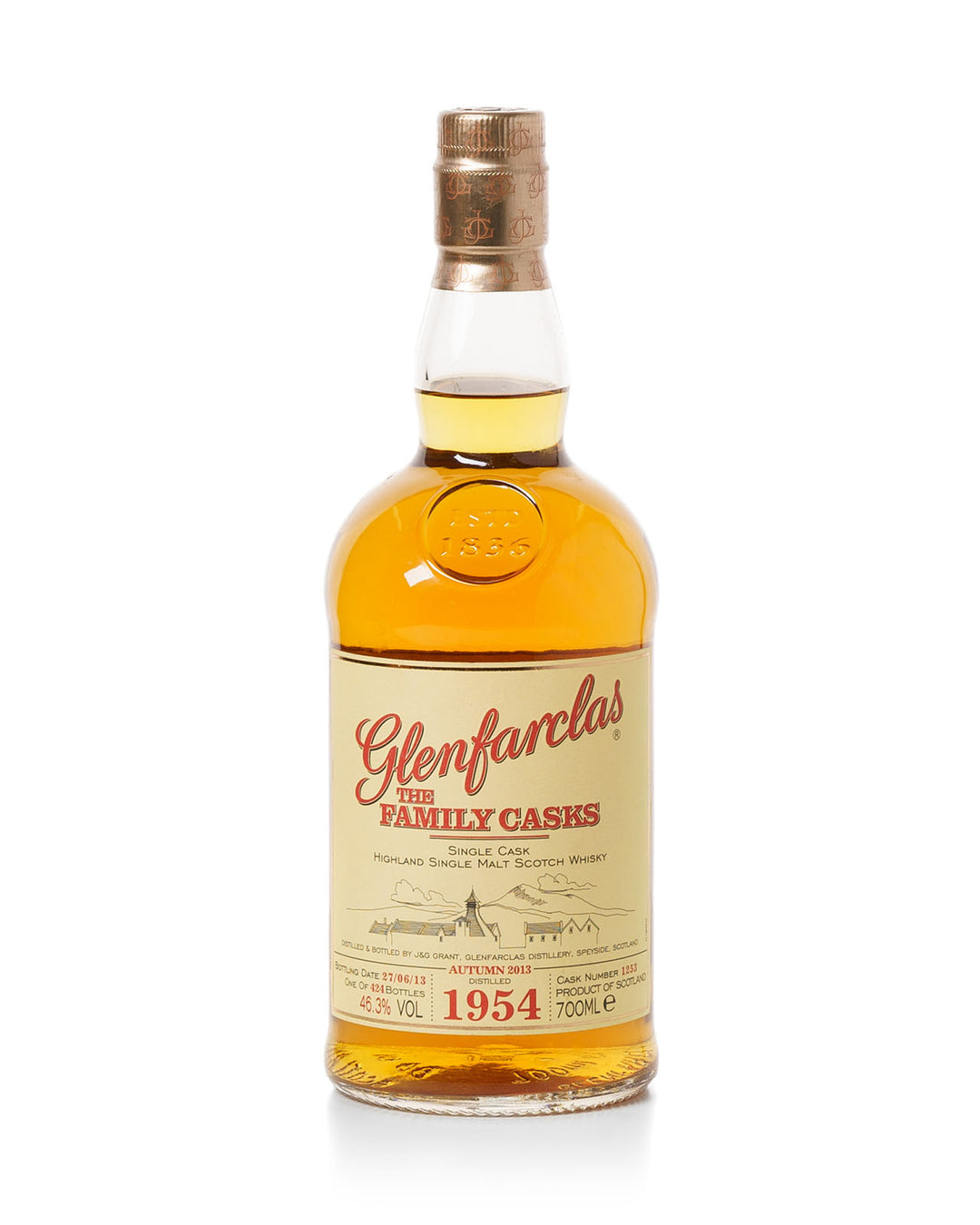 Glenfarclas 8 年陈酿 105 年份 1980 年代