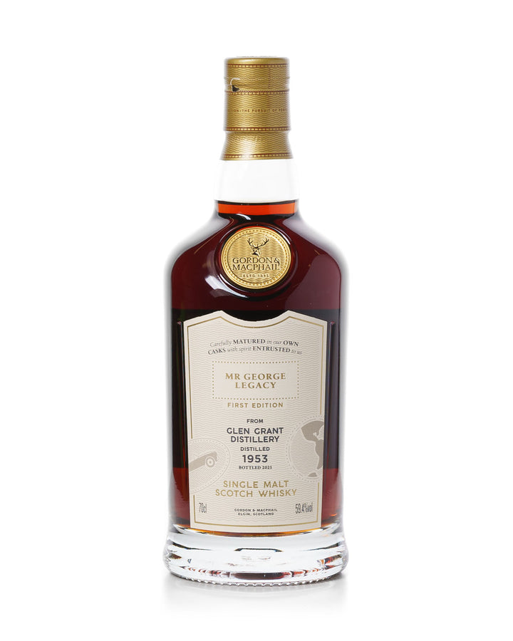 Glen Grant 1953 68 Year Old Mr George Legacy First Edition Gordon & Macphail Bottled 2021 With Original Box