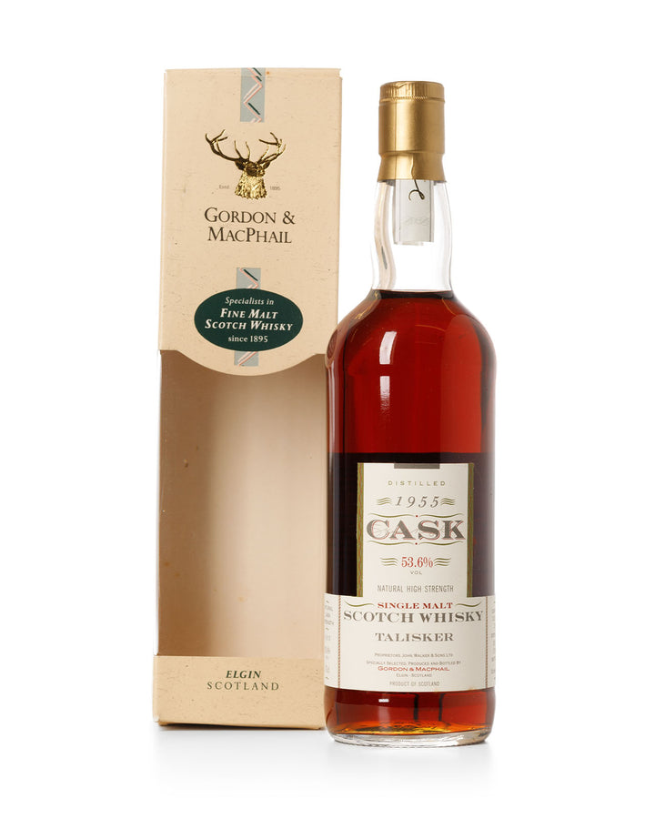 Talisker 1955 38 Year Old Gordon & Macphail Cask Strength With Original Box