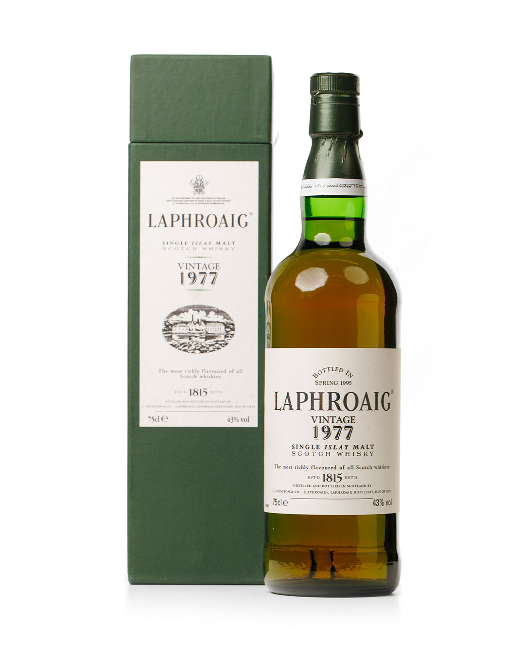 Laphroaig 1977 With Original Box