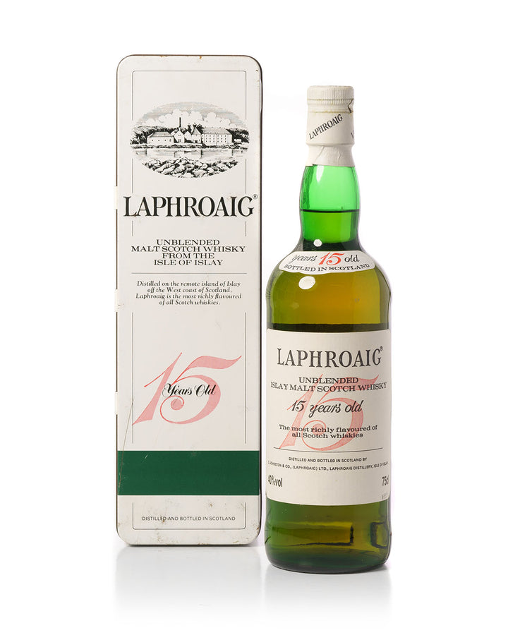 Laphroaig 1980s 15 Year Old 75cl With Original Tin