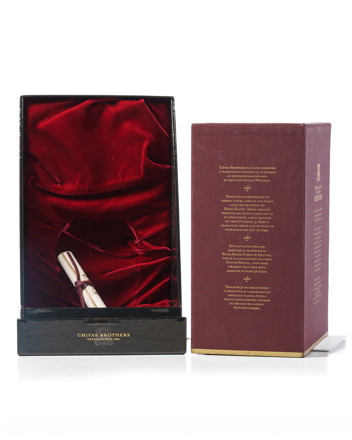 Royal Salute 38 Year Old Stone of Destiny Bottled 2011 With Original Box