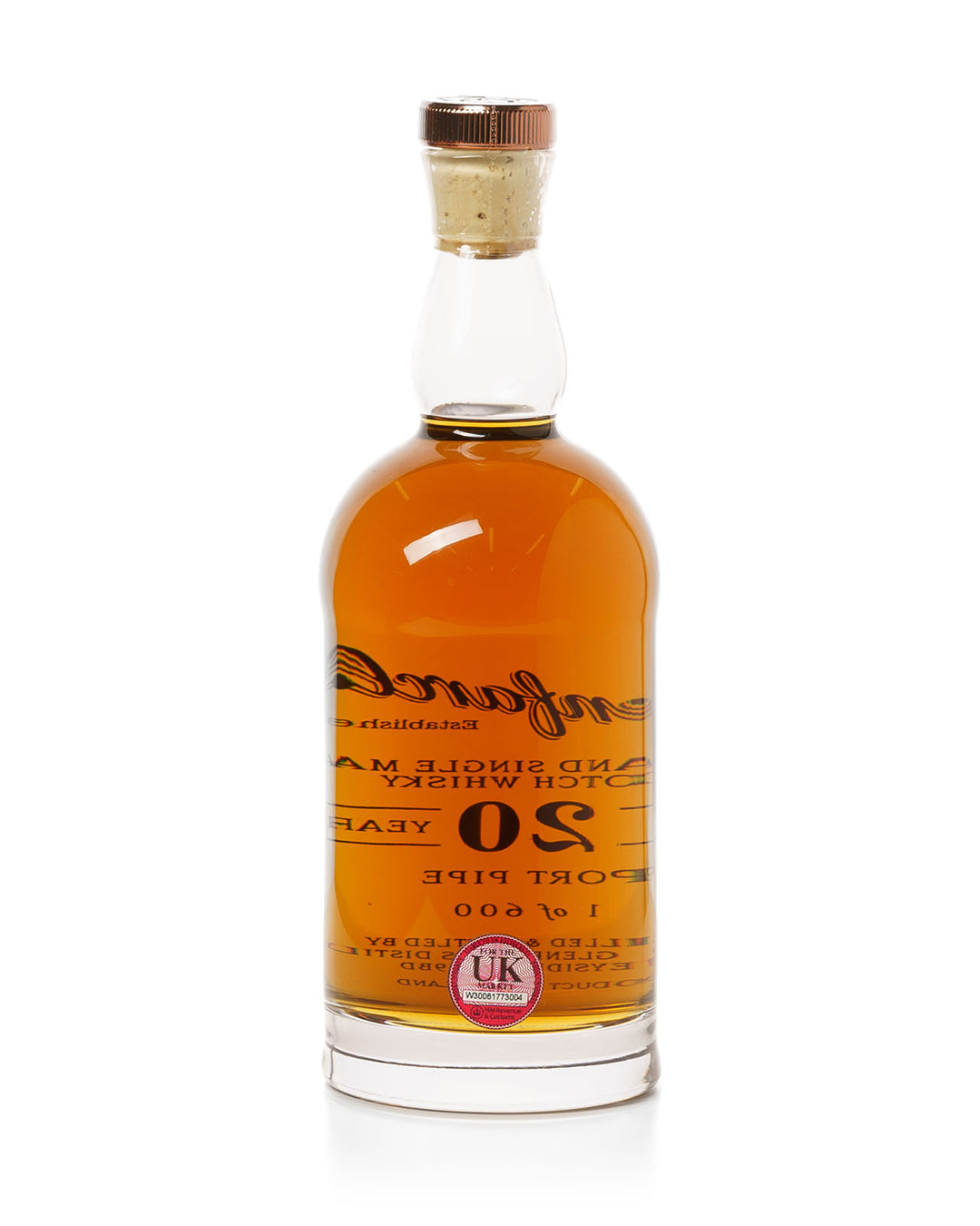 Glenfarclas 20 Year Old Port Pipe With Original Box