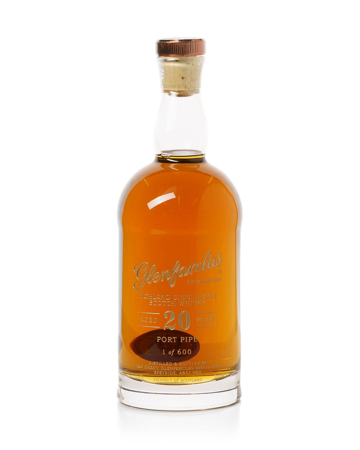 Glenfarclas 20 Year Old Port Pipe With Original Box