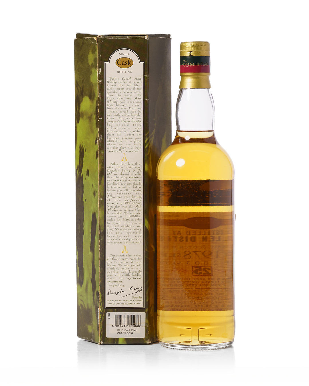 Port Ellen 1978 24 Year Old Old Malt Cask Douglas Laing Bottled 2002 With Original Box