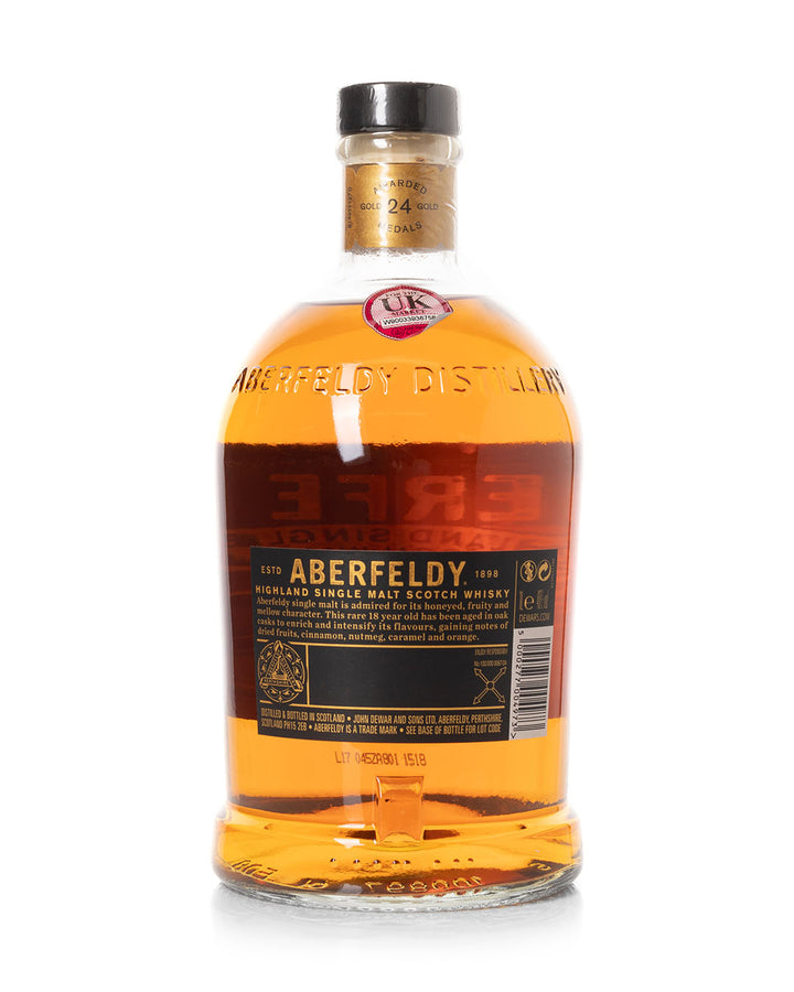 Aberfeldy 18 Year Old Bottled 2014 With Original Tube