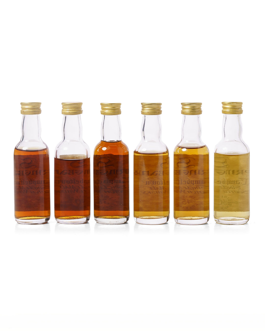 Springbank Millennium Miniatures 25, 30, 35, 40, 45 and 50 Years Old