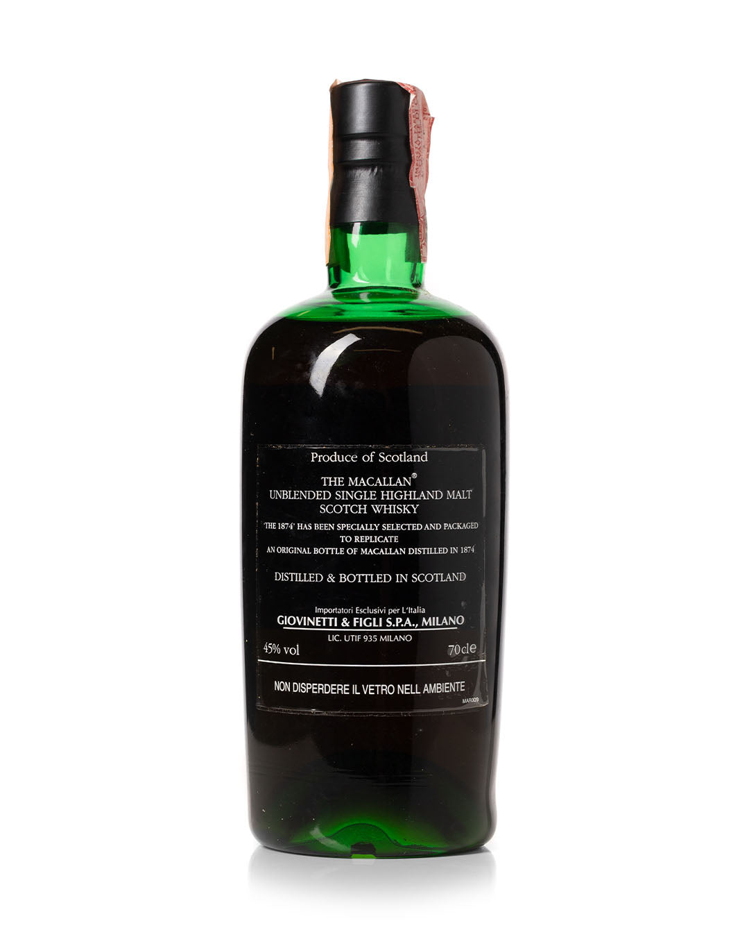 Macallan Replica Full Series Collection: 1841, 1851, 1861, 1874 and 1876