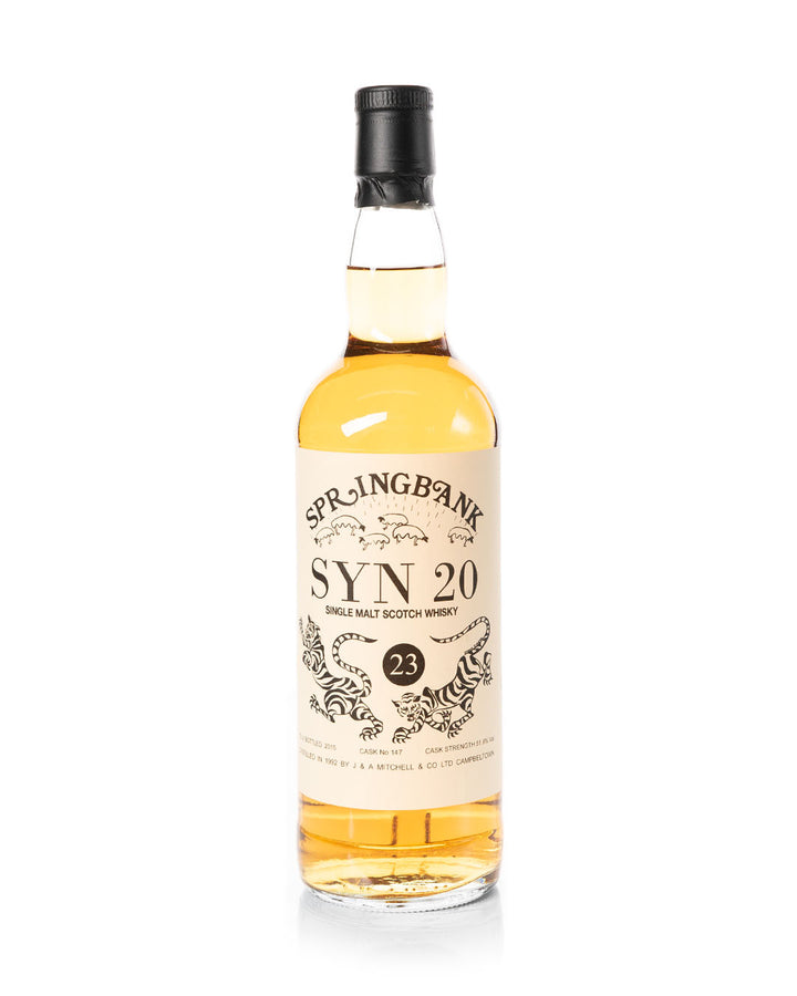 Springbank 1992 23 Year Old SYN 20 Cask Strength Bottled 2015 75cl