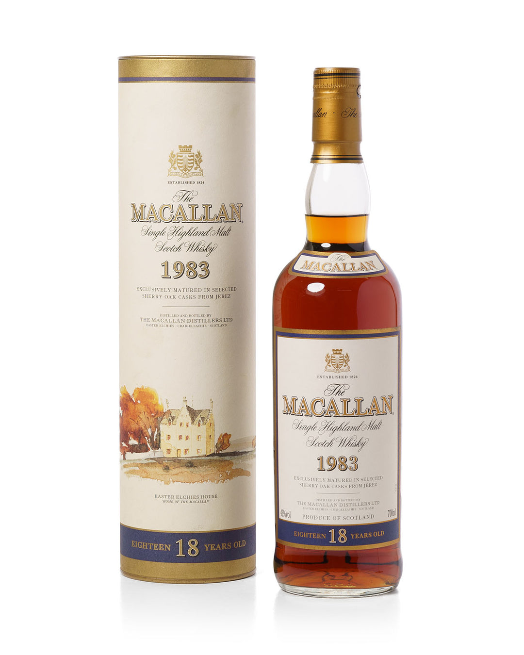 Macallan 1983 18 Year Old With Original Tube