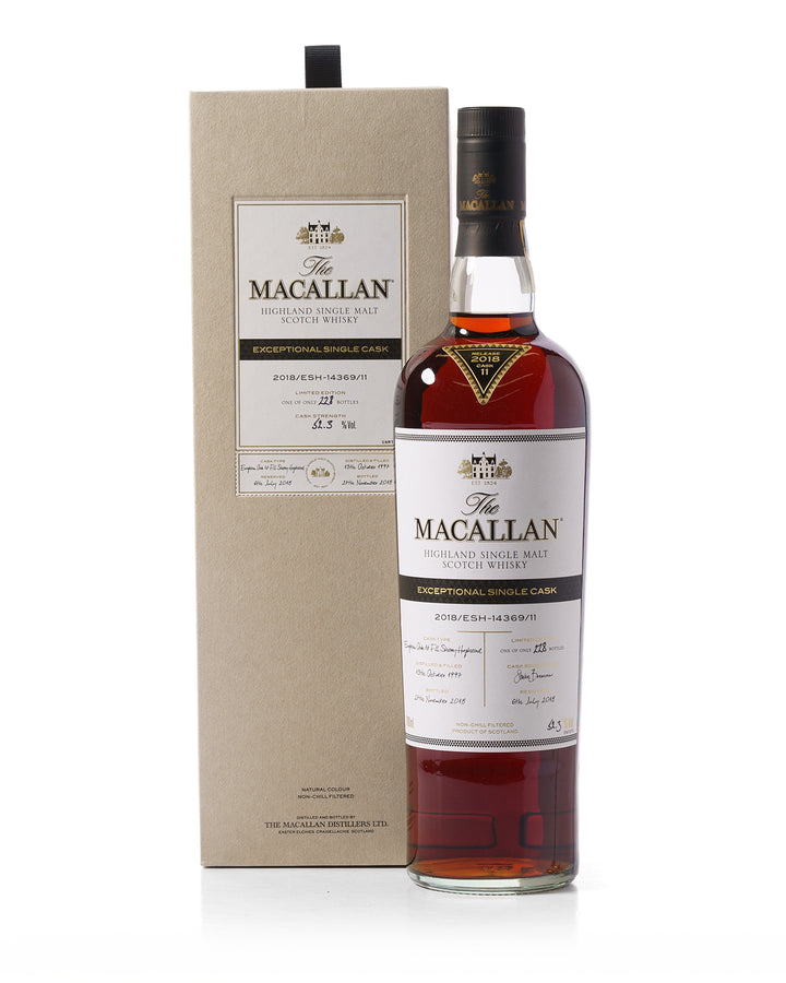 Macallan 1997 Exceptional Cask ESH-14369/11 Bottled 2018 With Original Box