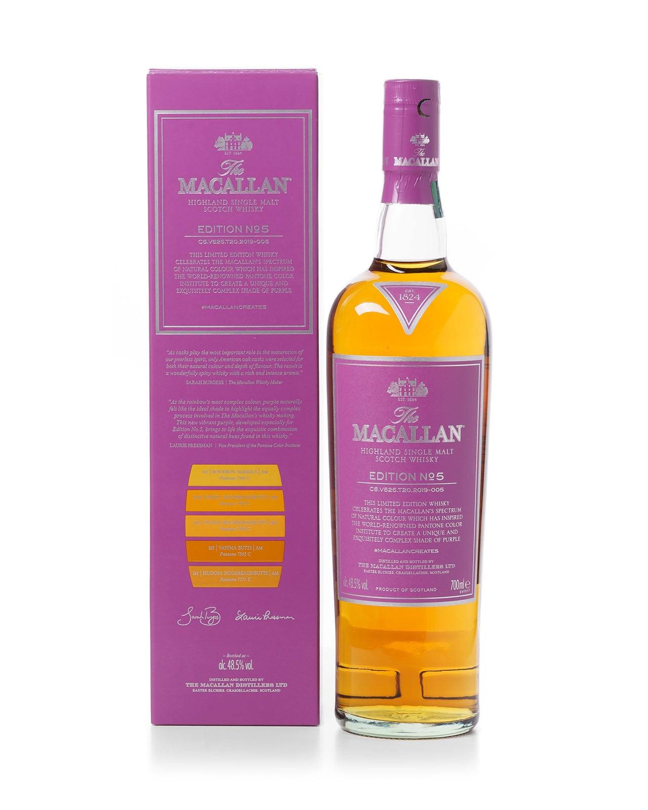 Macallan Edition No. 5 With Original Box – Mark Littler